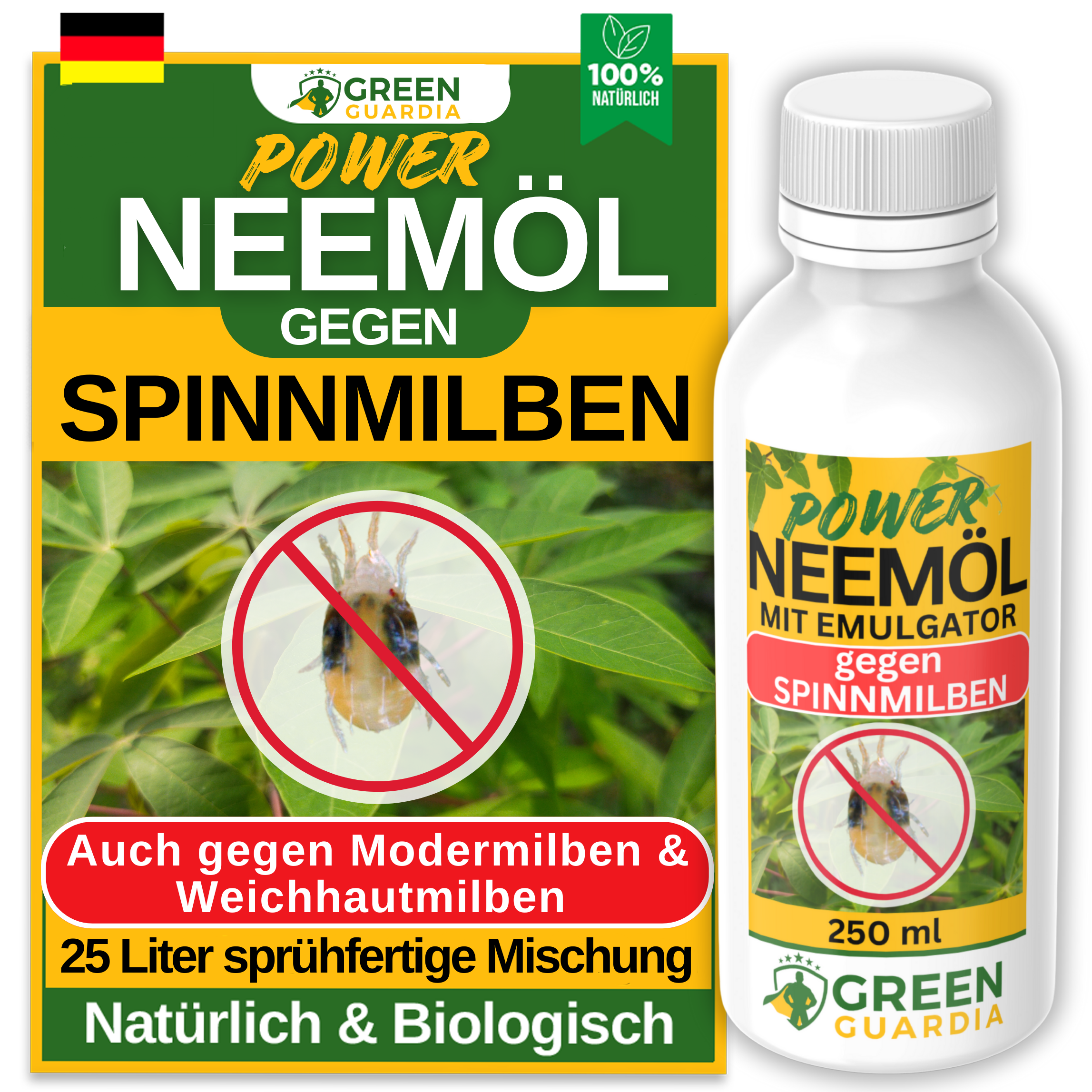 Power Neem oil against spider mites