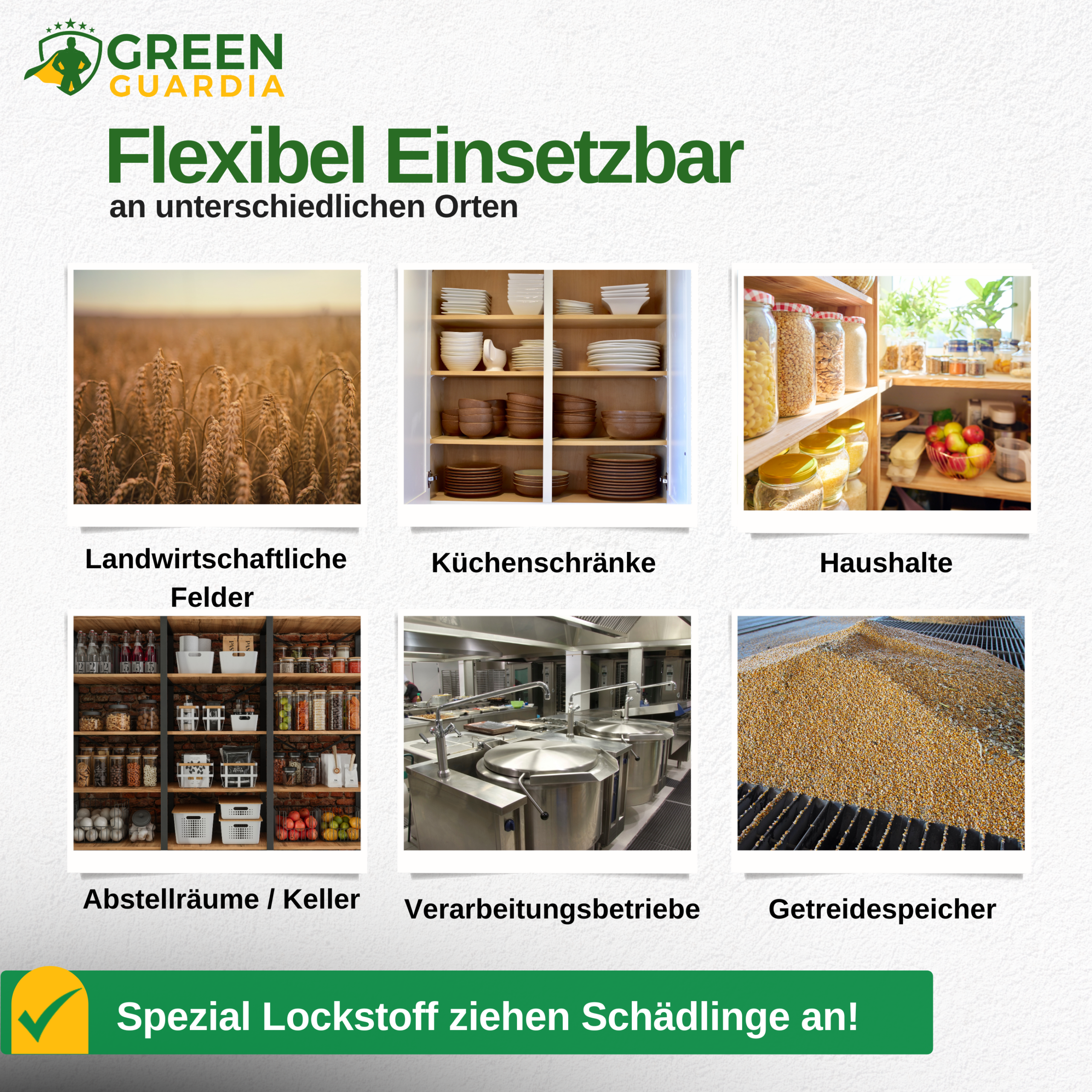 Kornkäfer Falle mit Spezial-Lockstoff