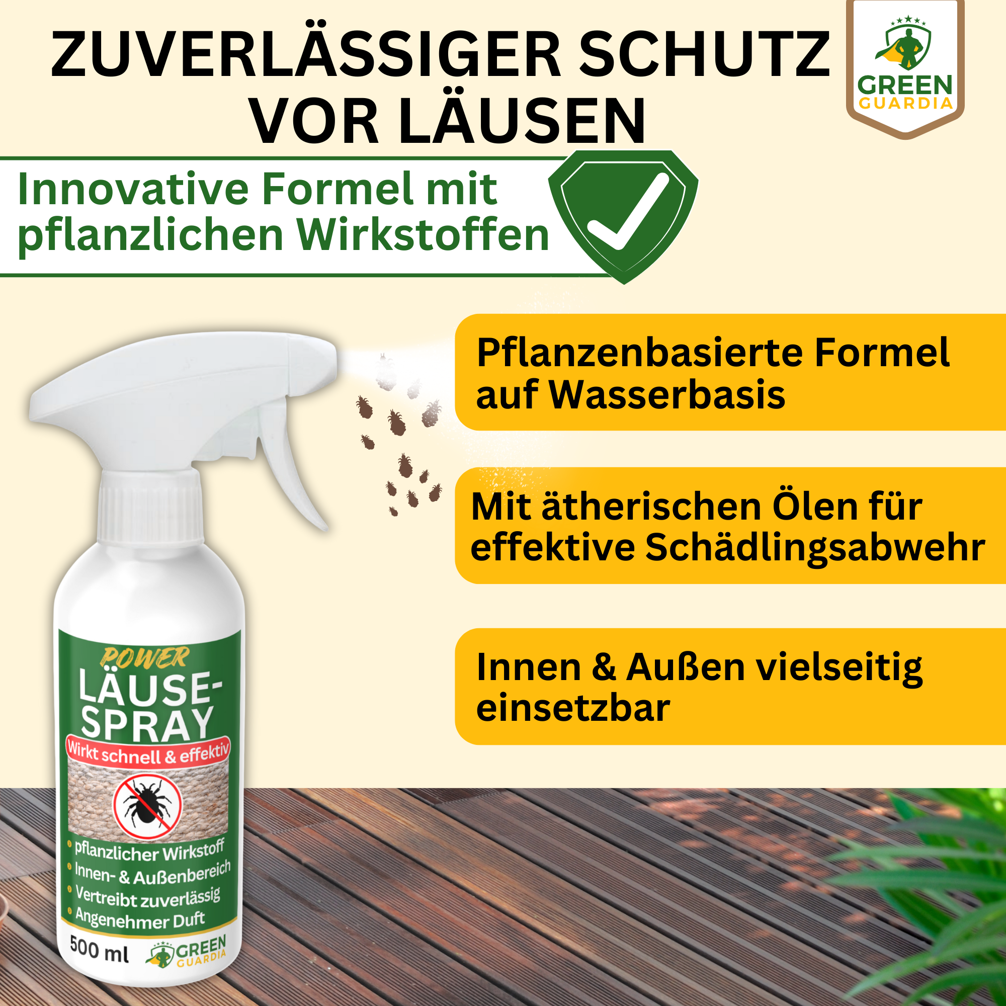 Läuse-Abwehrspray Power-Konzentrat
