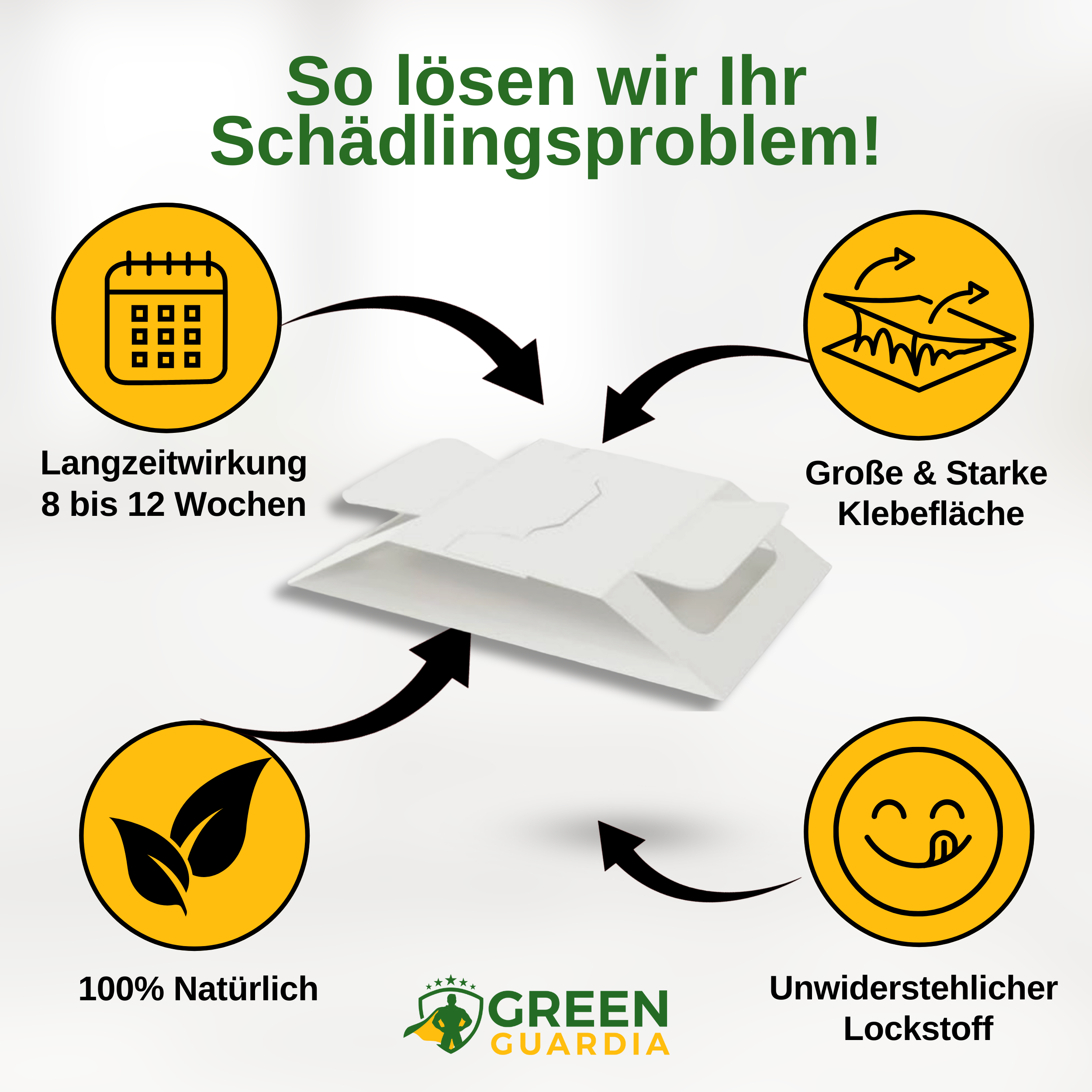 Kellerasseln Falle mit Spezial-Lockstoff