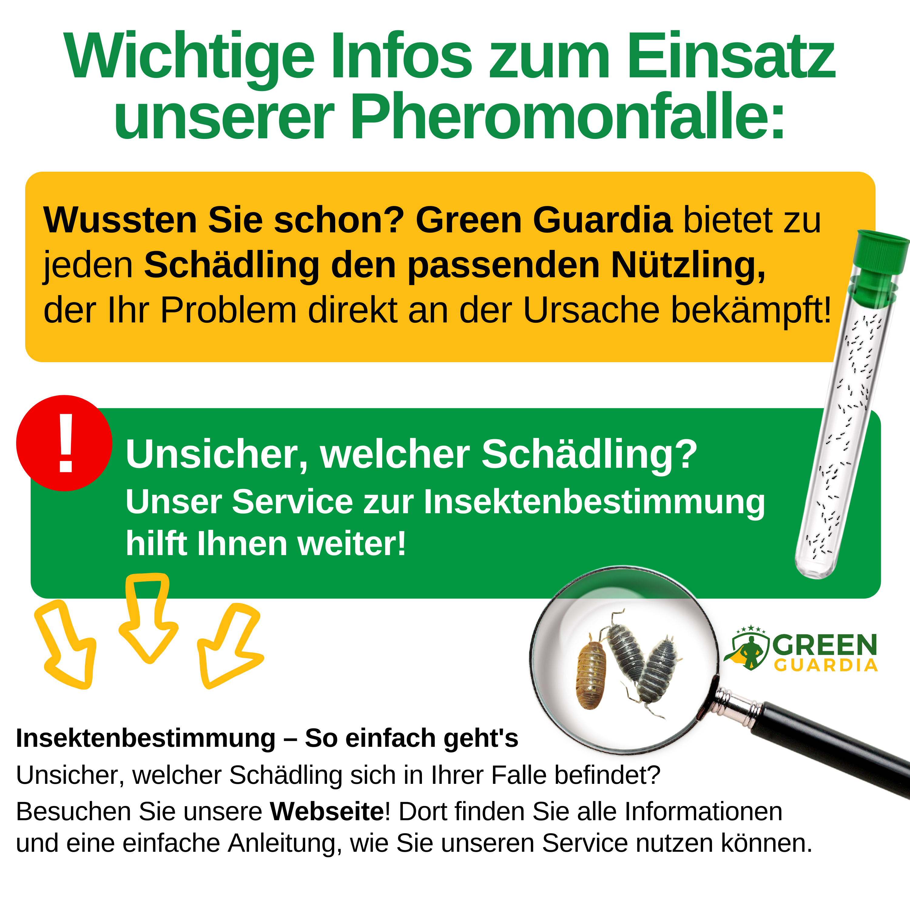 Kellerasseln Falle mit Spezial-Lockstoff