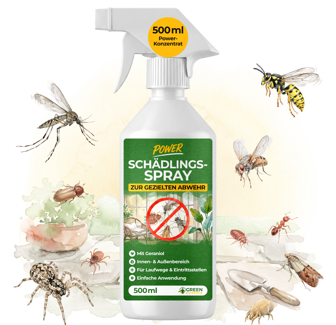 Skadedjursspray med kraftfull koncentrat