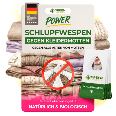 Schlupfwespen gegen Kleidermotten - Green Guardia - Ihr Experte für Schädlinge und Pflanzen