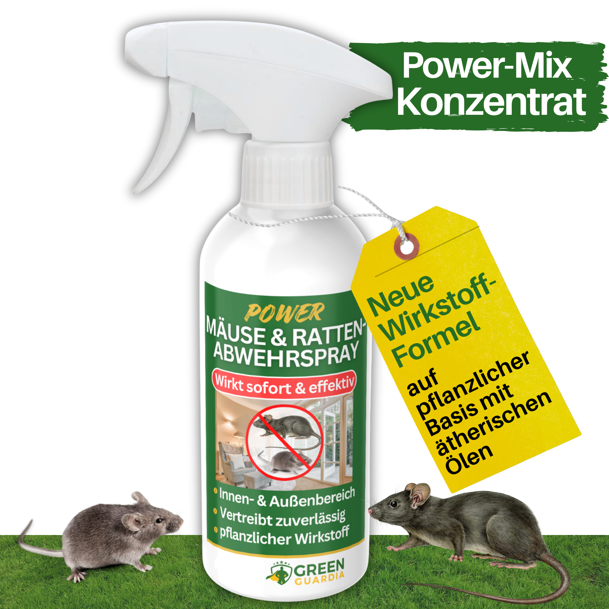 Mäuse/Ratten-Abwehrspray Power-Konzentrat