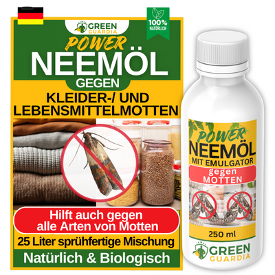 Power Neemöl gegen Lebens- & Kleidermotten