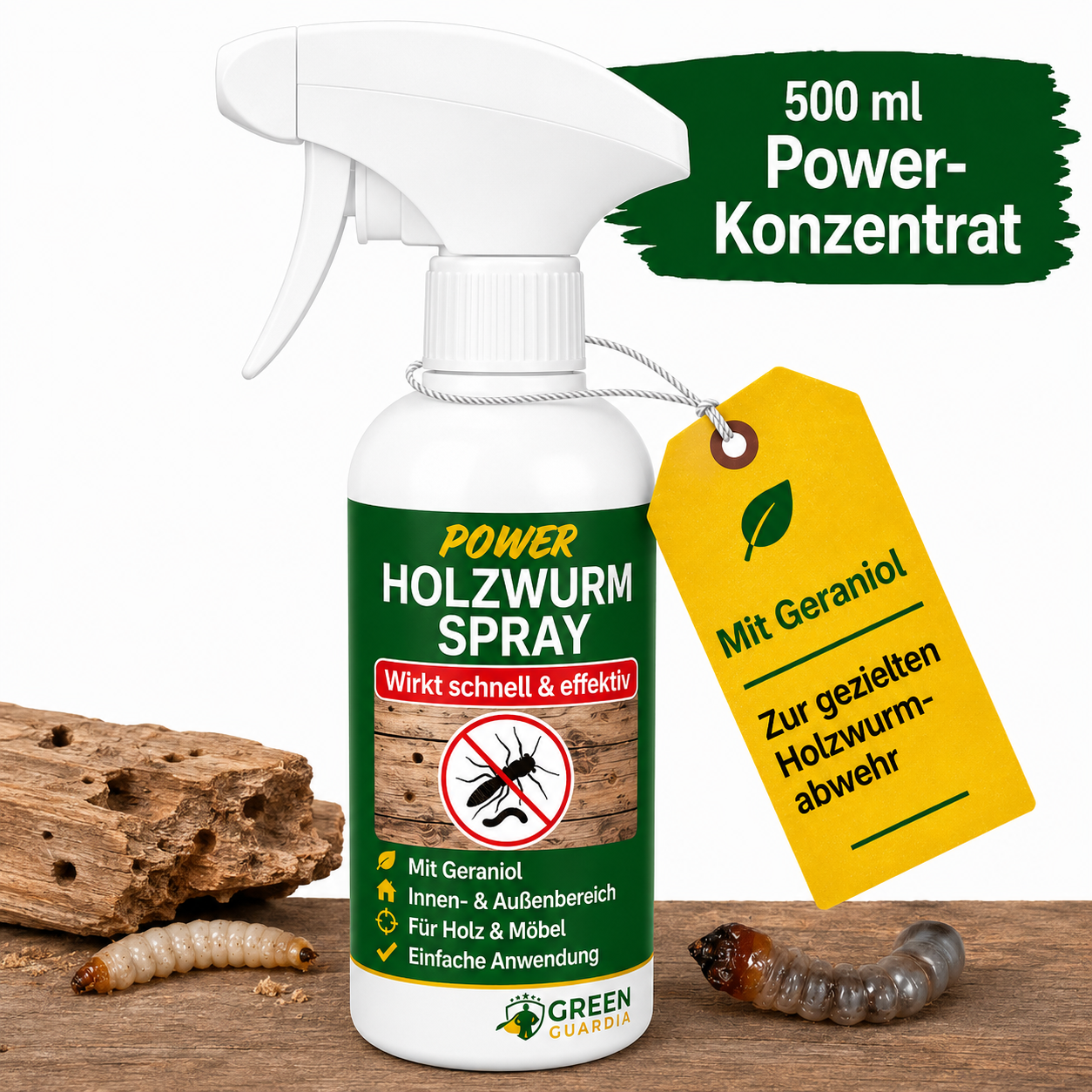 Holzwurm Abwehrspray Power-Konzentrat