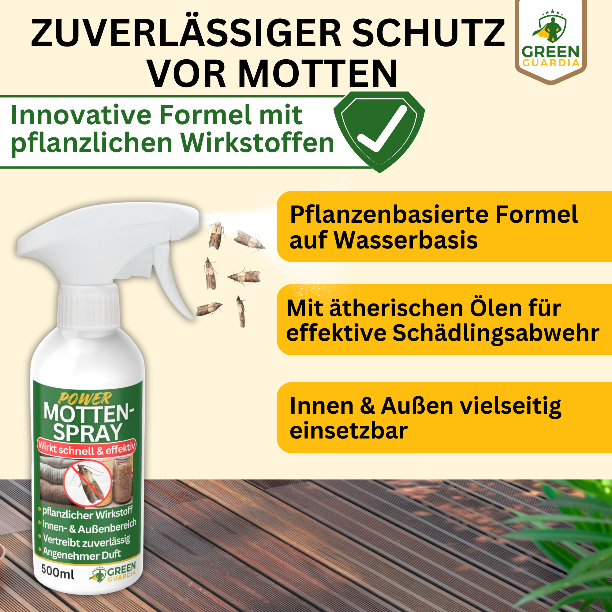 Motten-Abwehrspray Power-Konzentrat