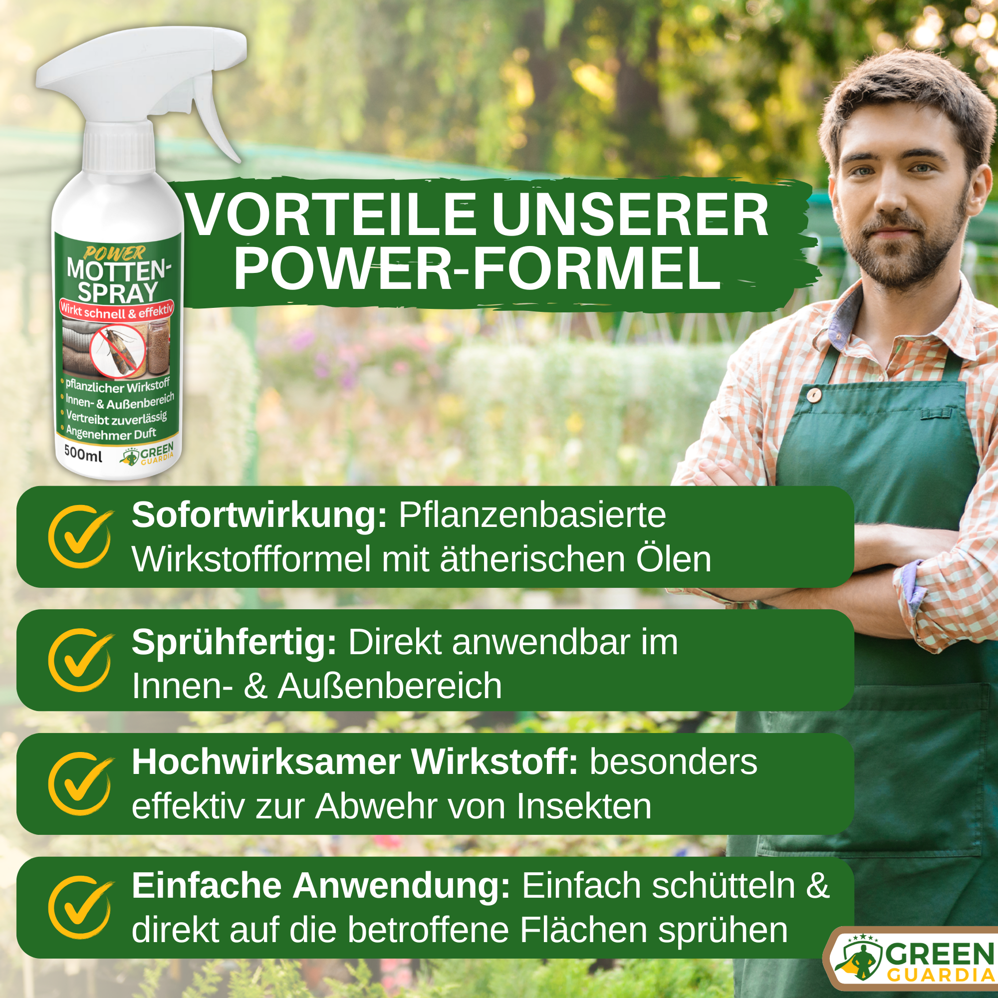 Motten-Abwehrspray Power-Konzentrat