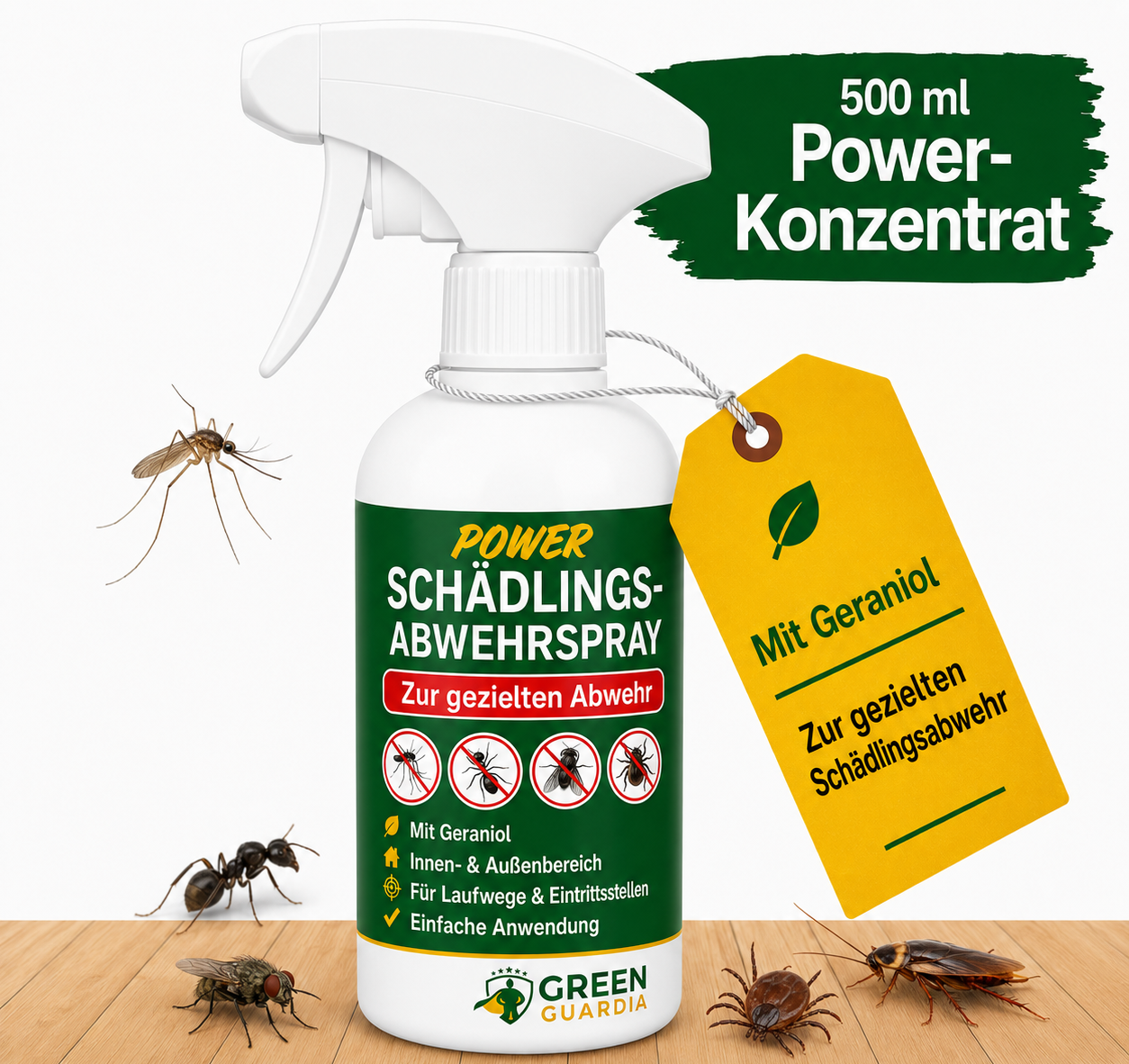 Schädlings-Abwehrspray Power-Konzentrat - 500ml