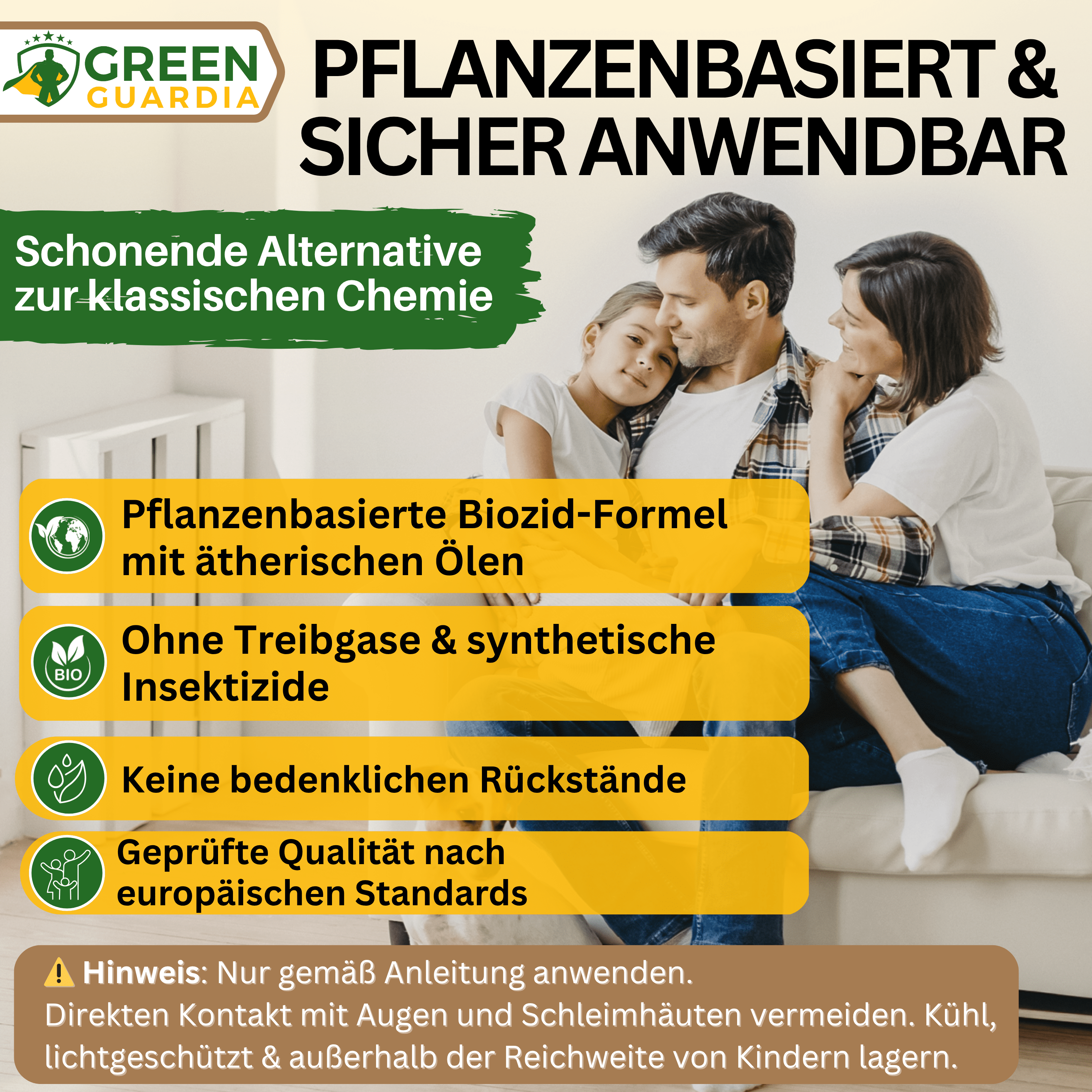 Ameisen Abwehrspray Power - Konzentrat - Green Guardia - Ihr Experte für Schädlinge und Pflanzen