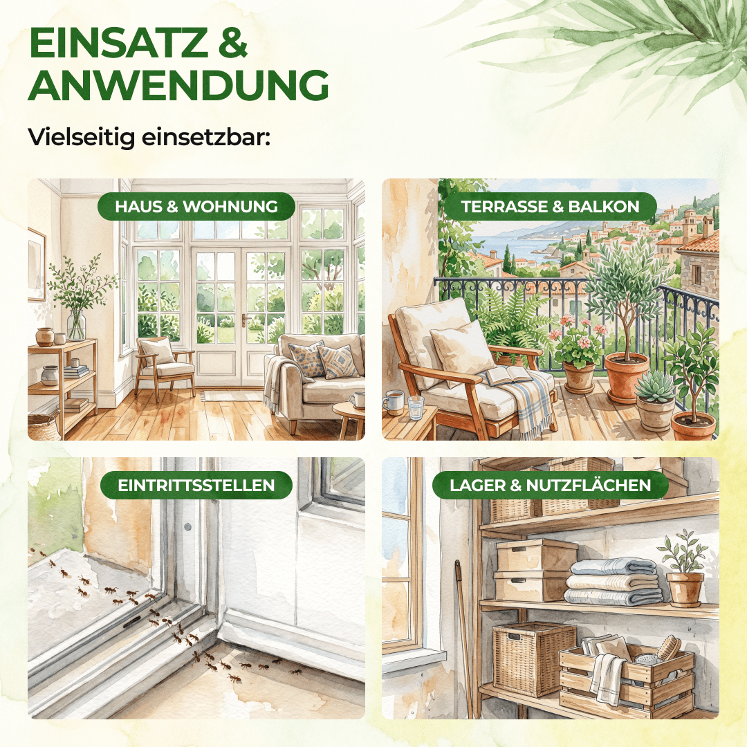 Ameisen Abwehrspray Power-Konzentrat - 500ml - Green Guardia - Ihr Experte für Schädlinge und Pflanzen