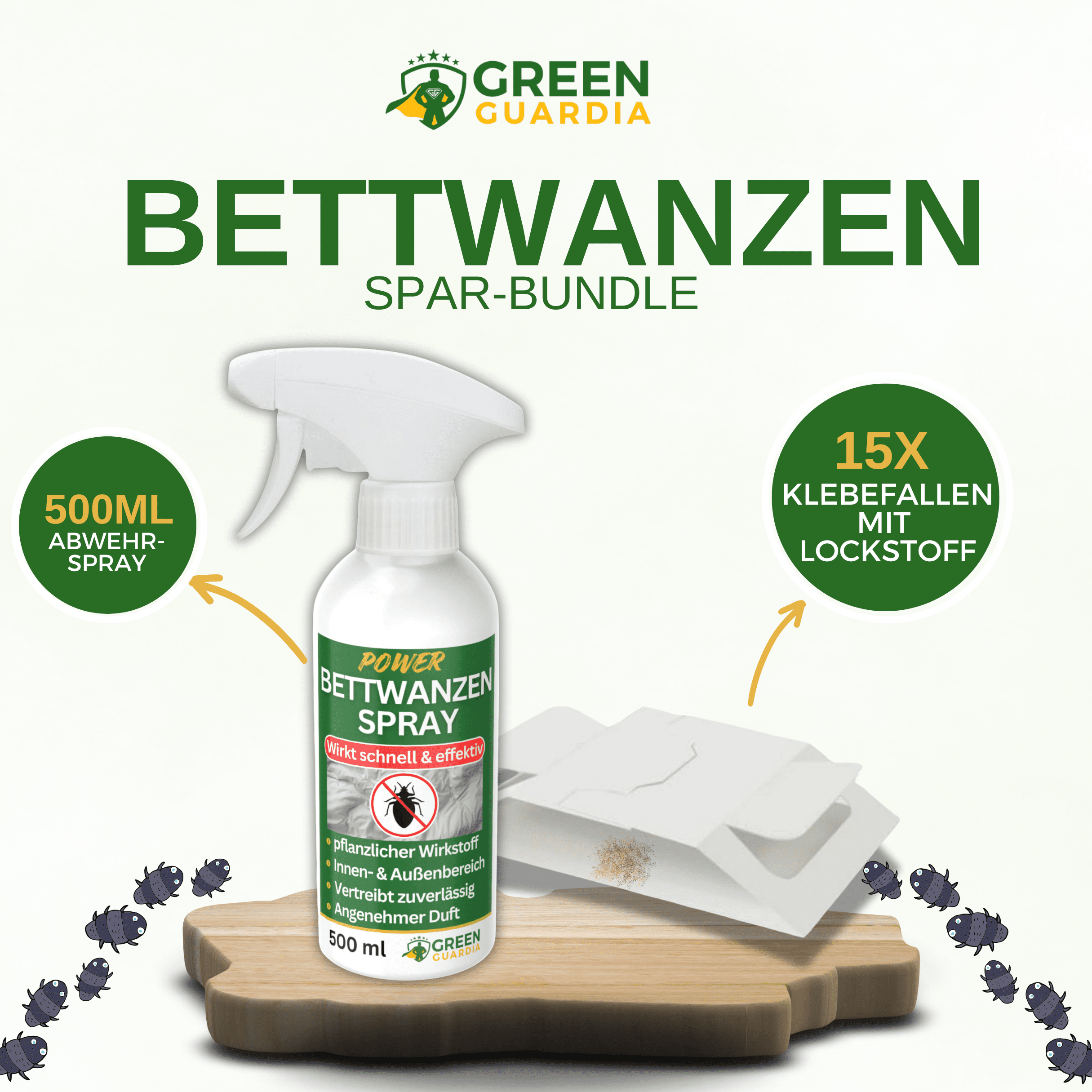 Bettwanzen - Bundle „Soforthilfe“ - Green Guardia - Ihr Experte für Schädlinge und Pflanzen