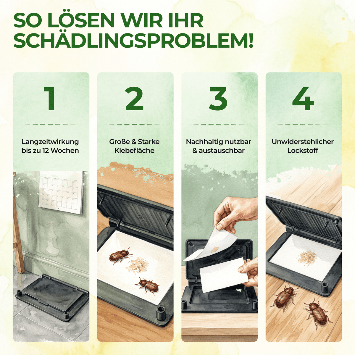 Brotkäfer Falle - Green Guardia - Ihr Experte für Schädlinge und Pflanzen