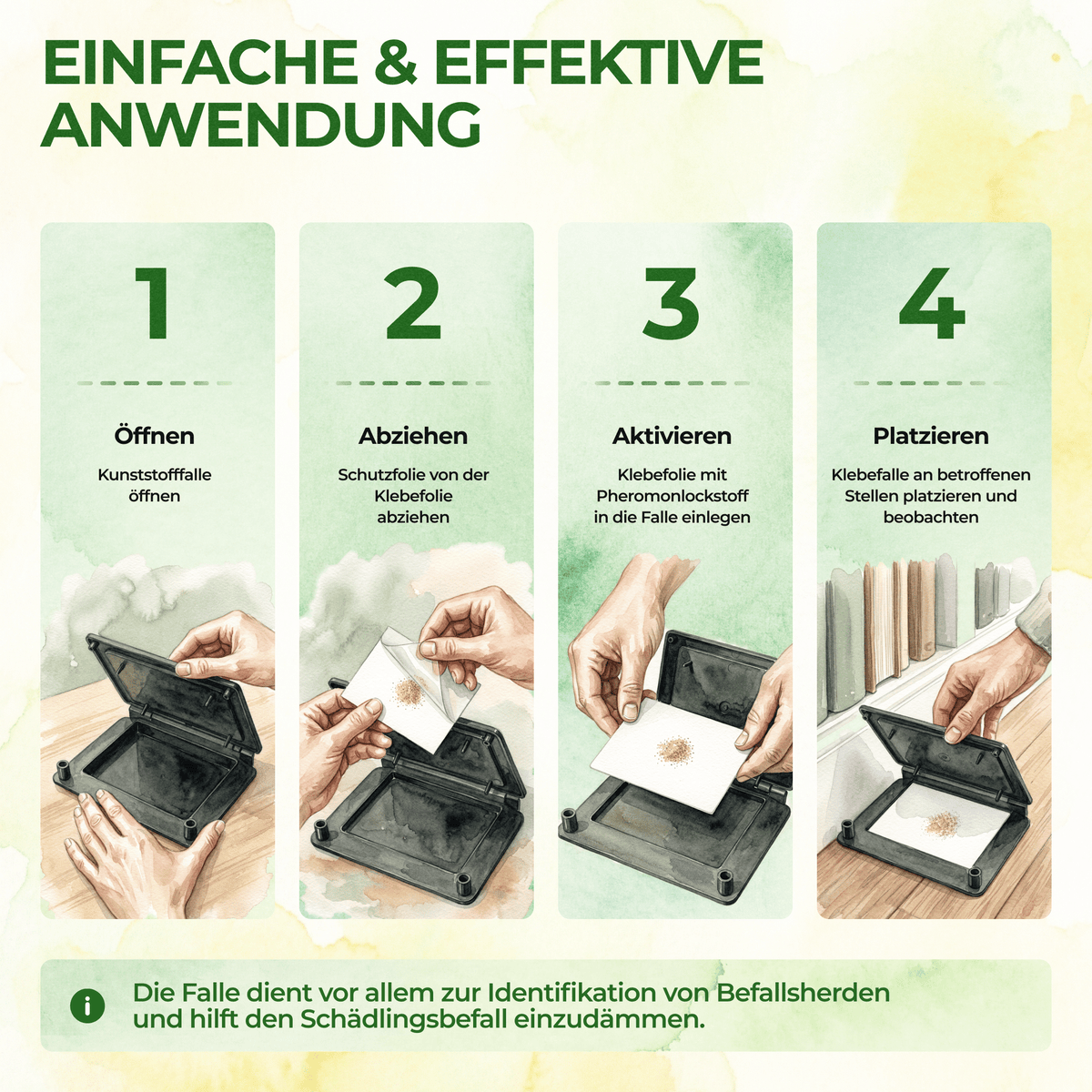 Brotkäfer Falle - Green Guardia - Ihr Experte für Schädlinge und Pflanzen