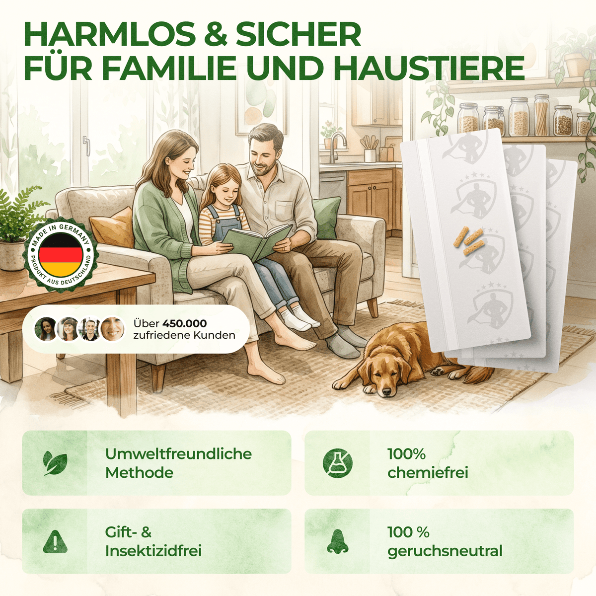 Brotkäfer Fenster-Falle - Green Guardia - Ihr Experte für Schädlinge und Pflanzen