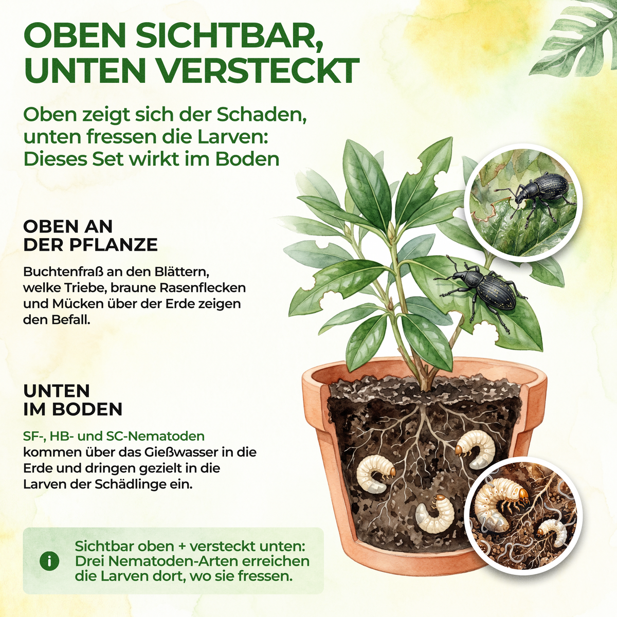 Nematoden Bodenschädlings-Set