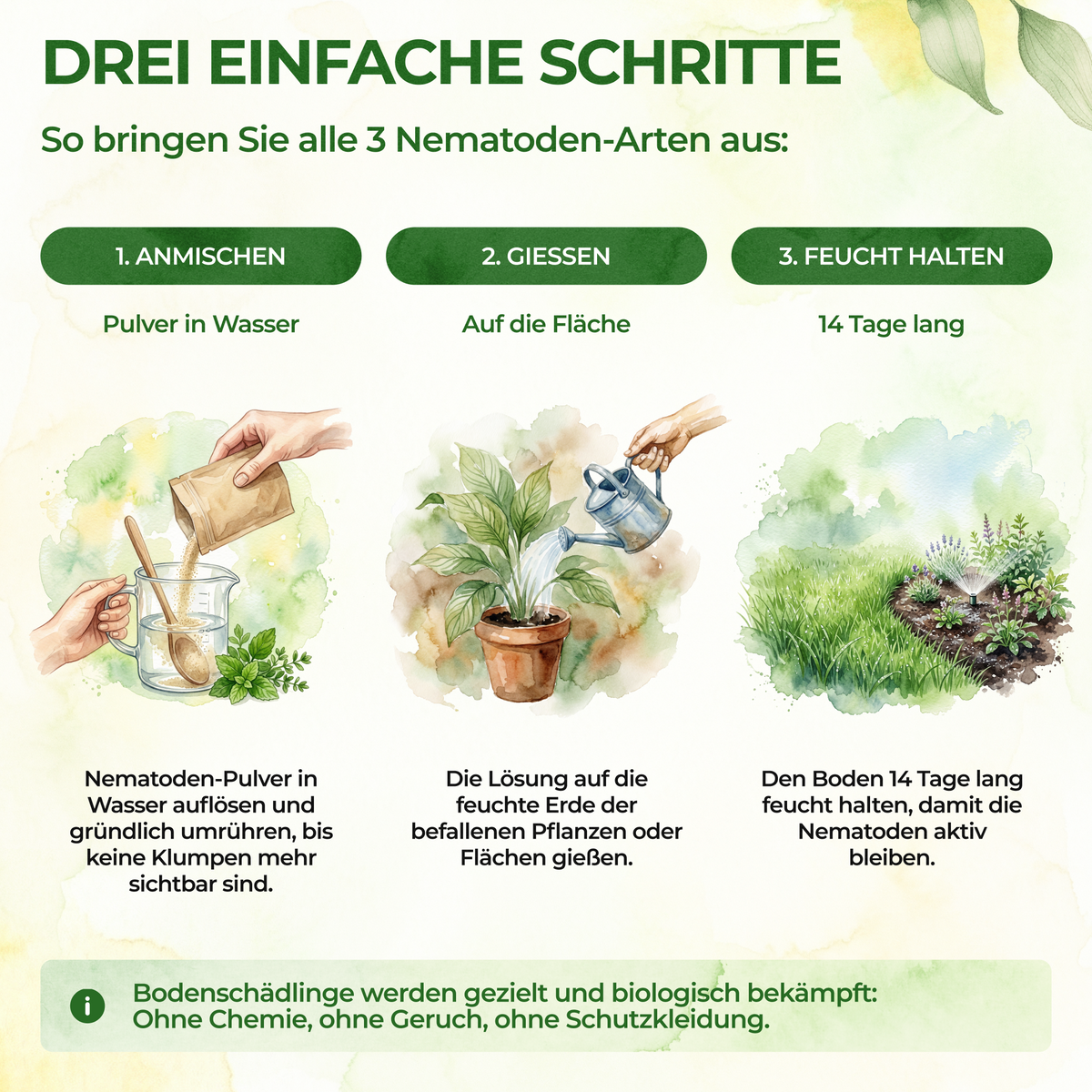 Nematoden Bodenschädlings-Set