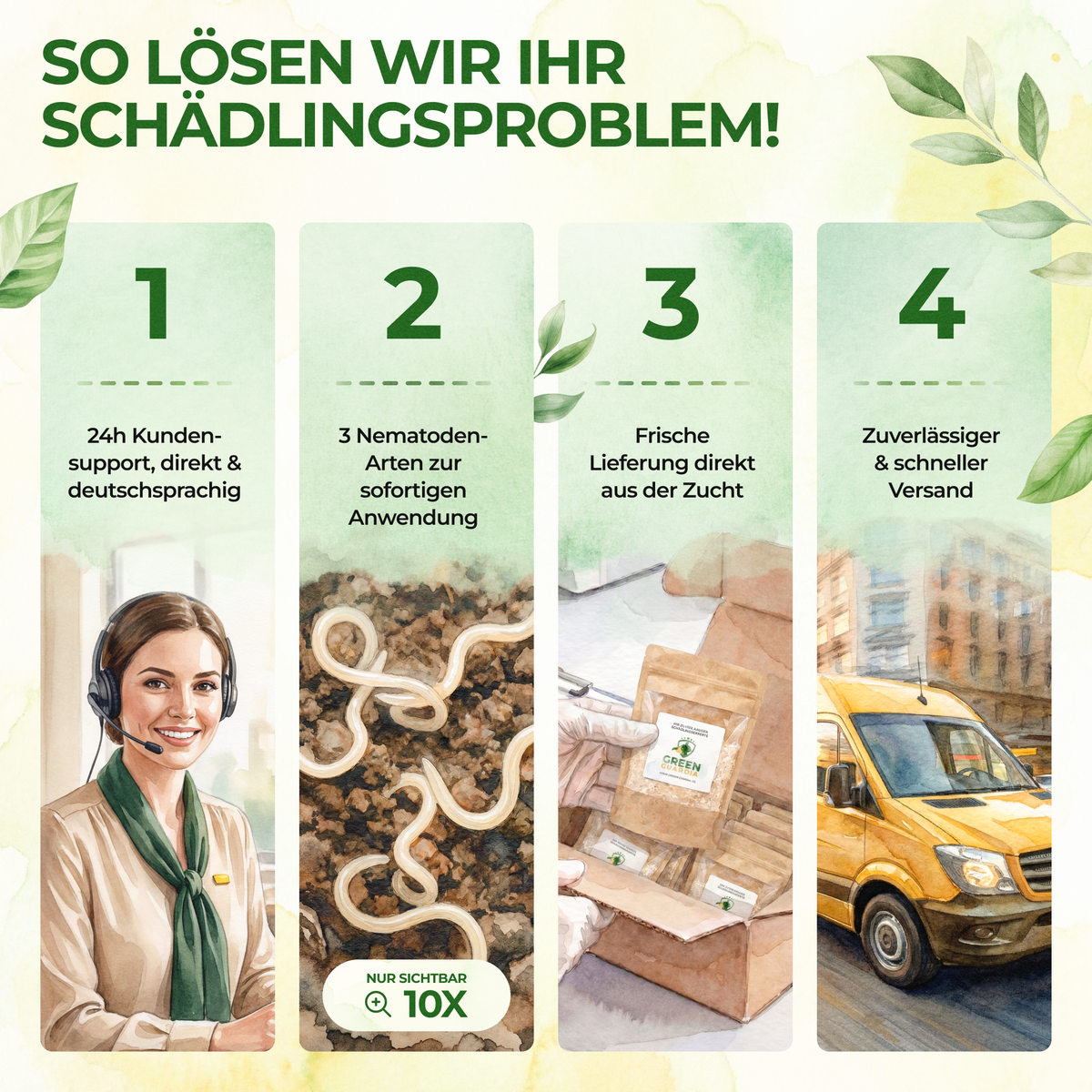 Nematoden Bodenschädlings-Set