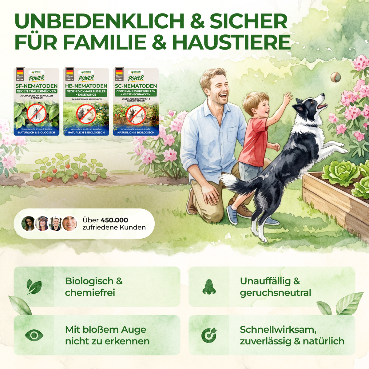 Nematoden Bodenschädlings-Set
