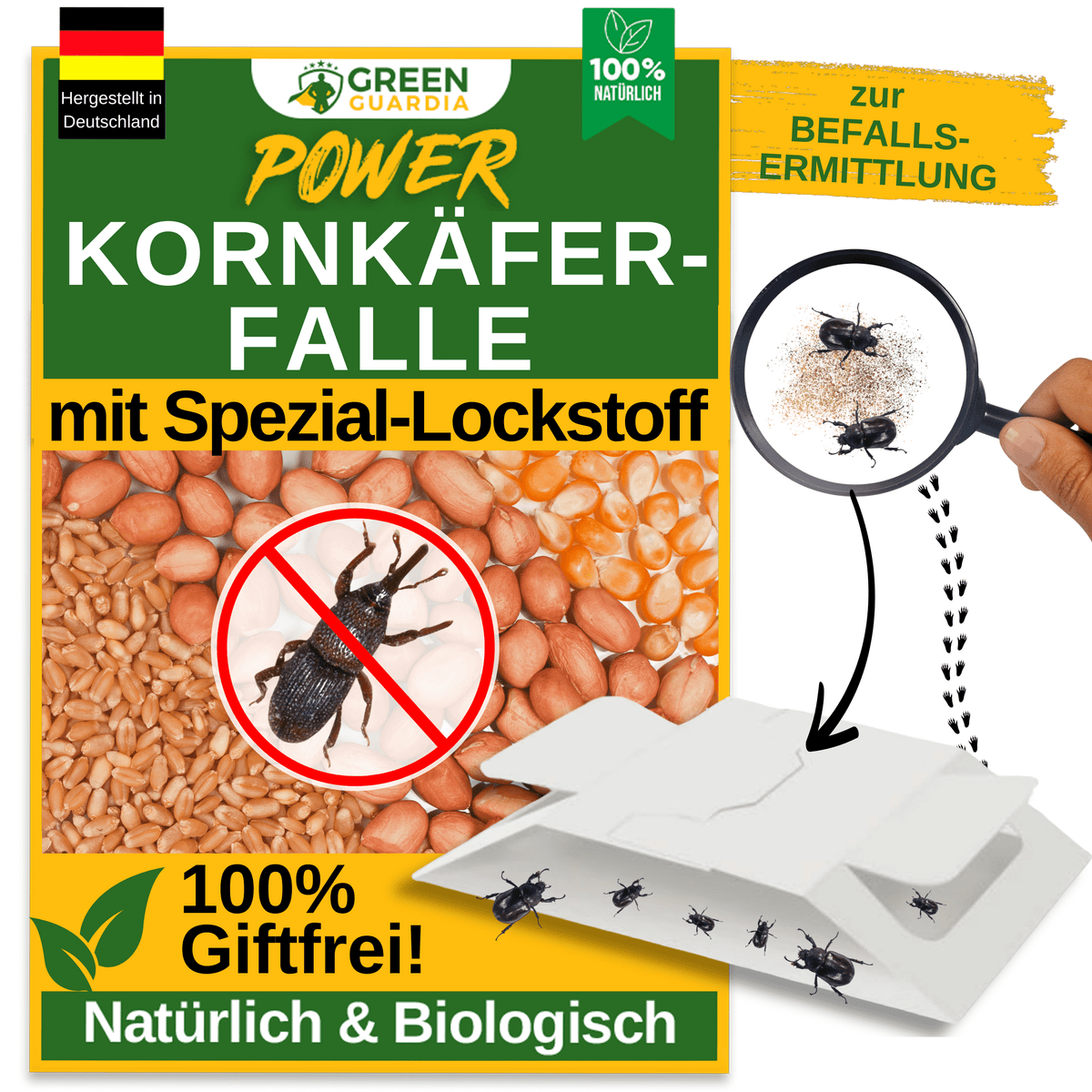 Kornkäfer Falle