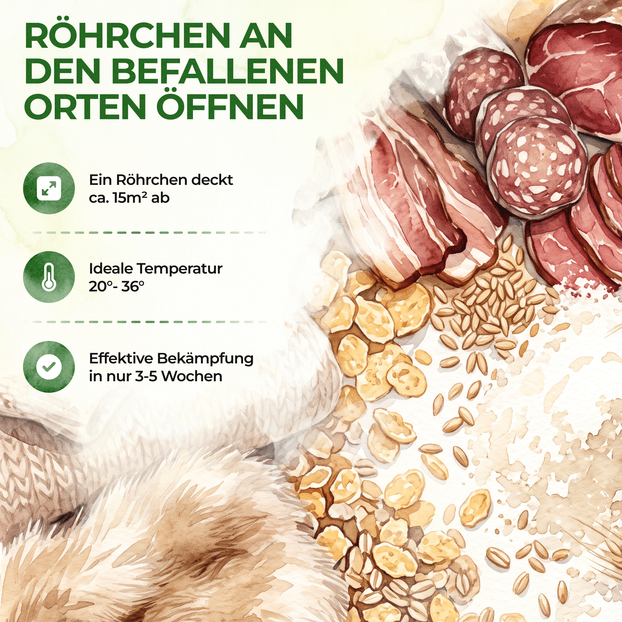 Lagerpiraten gegen Speckkäfer, Reismehl-/, Pelz-/ & Teppichkäfer - Green Guardia - Ihr Experte für Schädlinge und Pflanzen