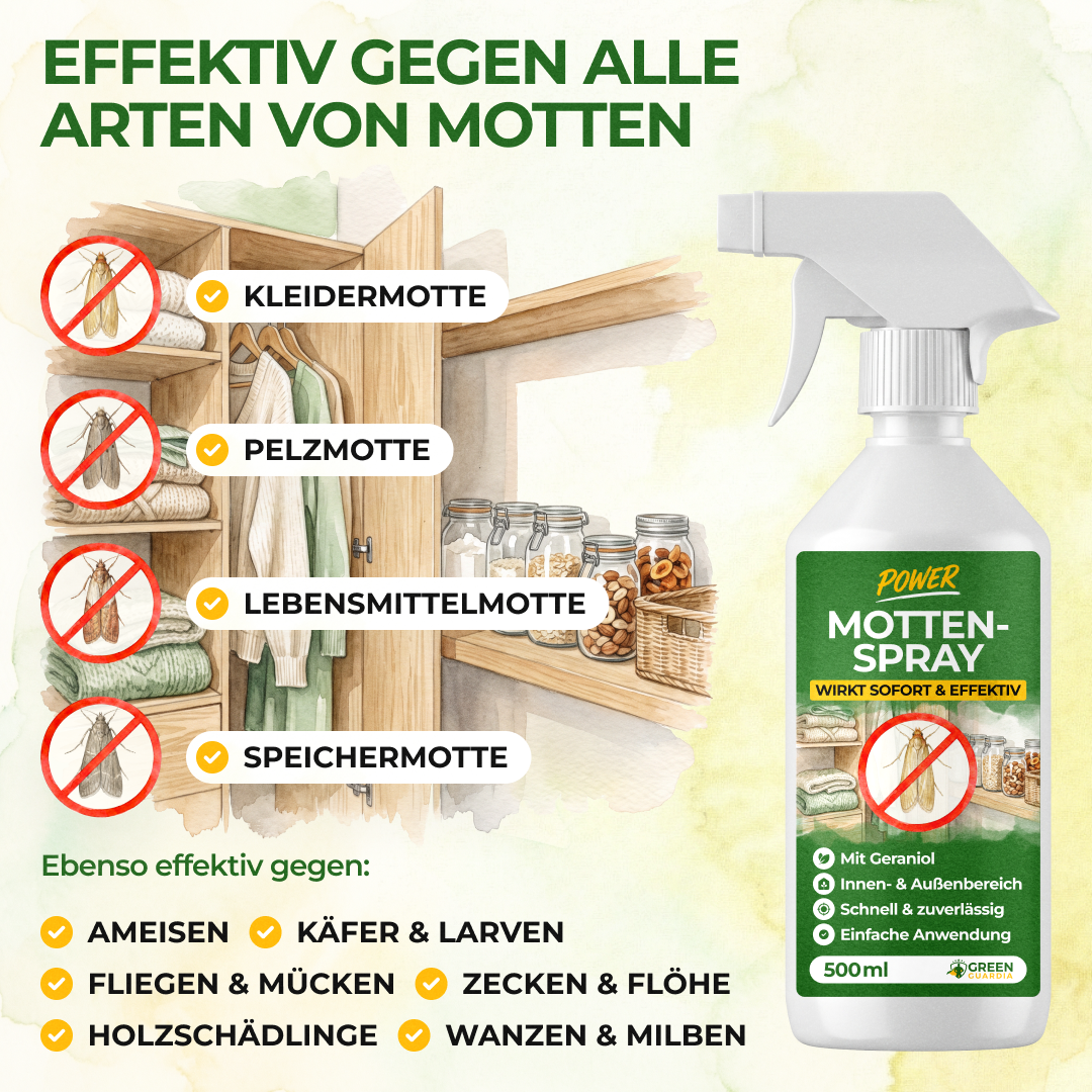 Motten-Abwehrspray Power-Konzentrat - 500ml