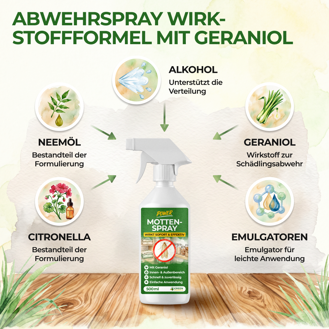 Motten-Abwehrspray Power-Konzentrat - 500ml