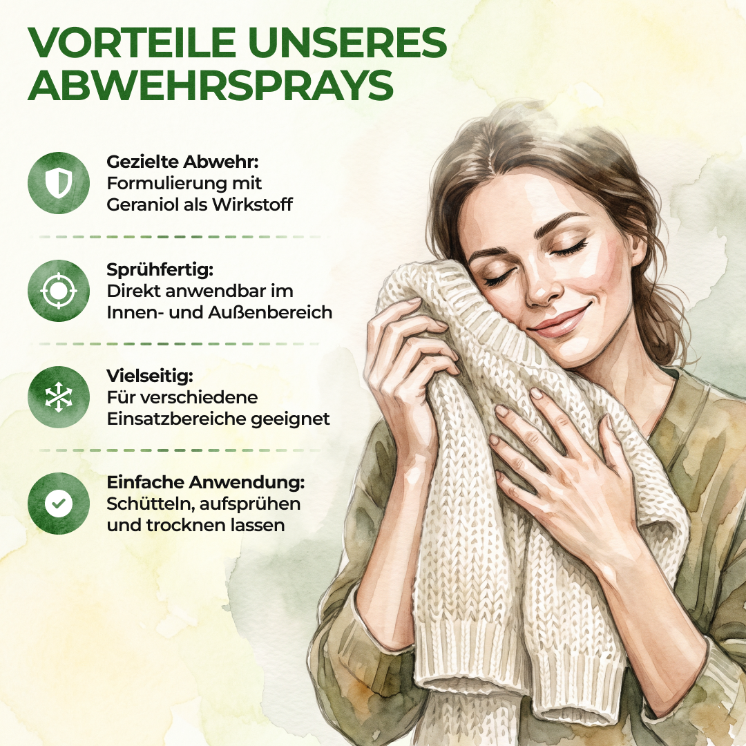 Motten-Abwehrspray Power-Konzentrat - 500ml