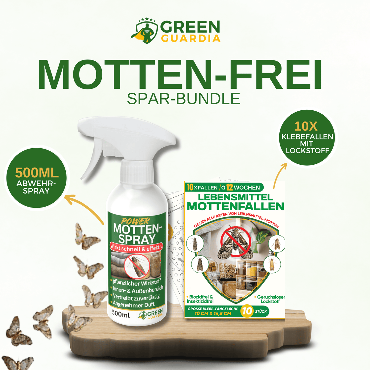 aufbewahrung gegen motten Motten-Bundle „Lebensmittelmottenfrei“