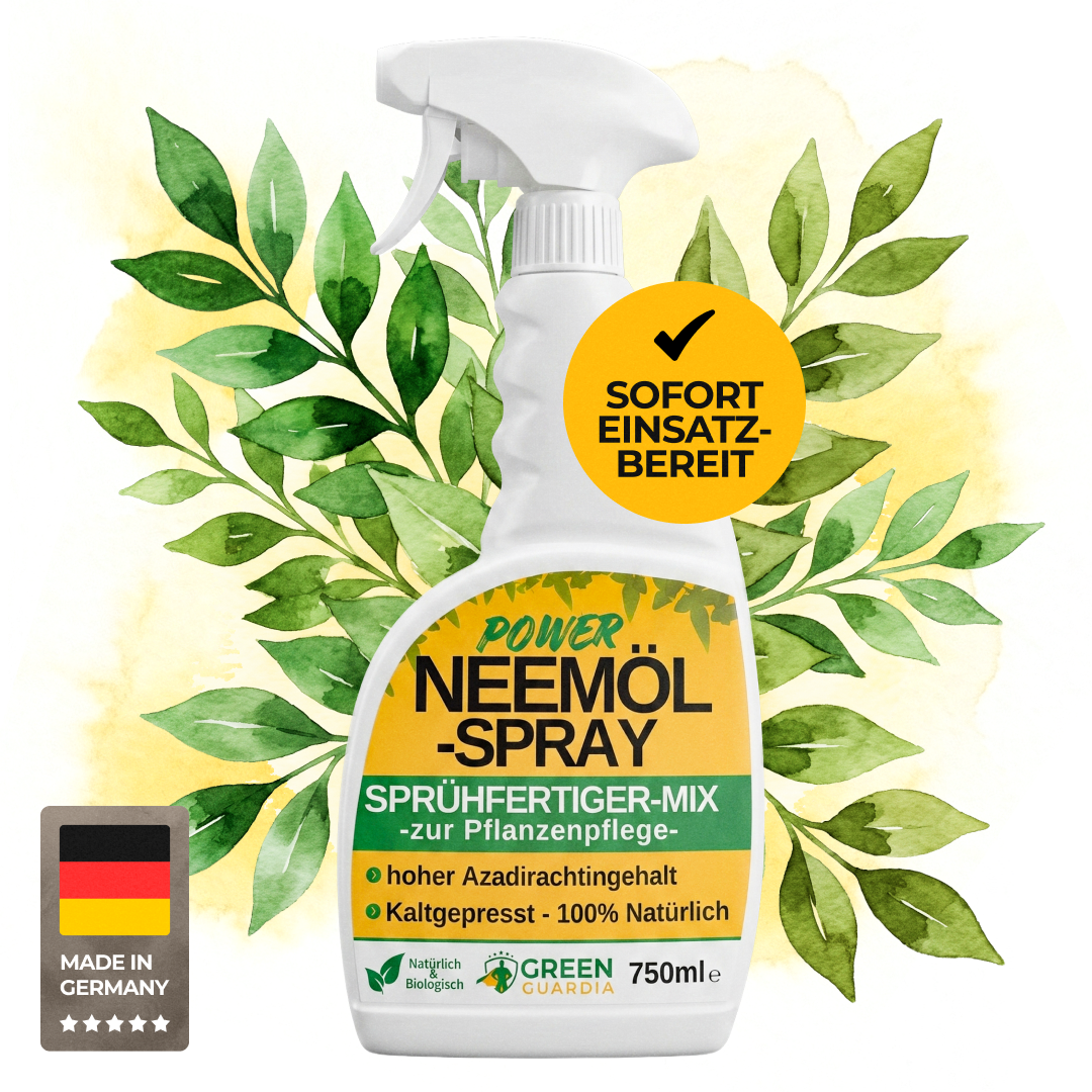 Neemoljespray 750 ml, färdig att använda, med emulgeringsmedel för växtvård och skydd