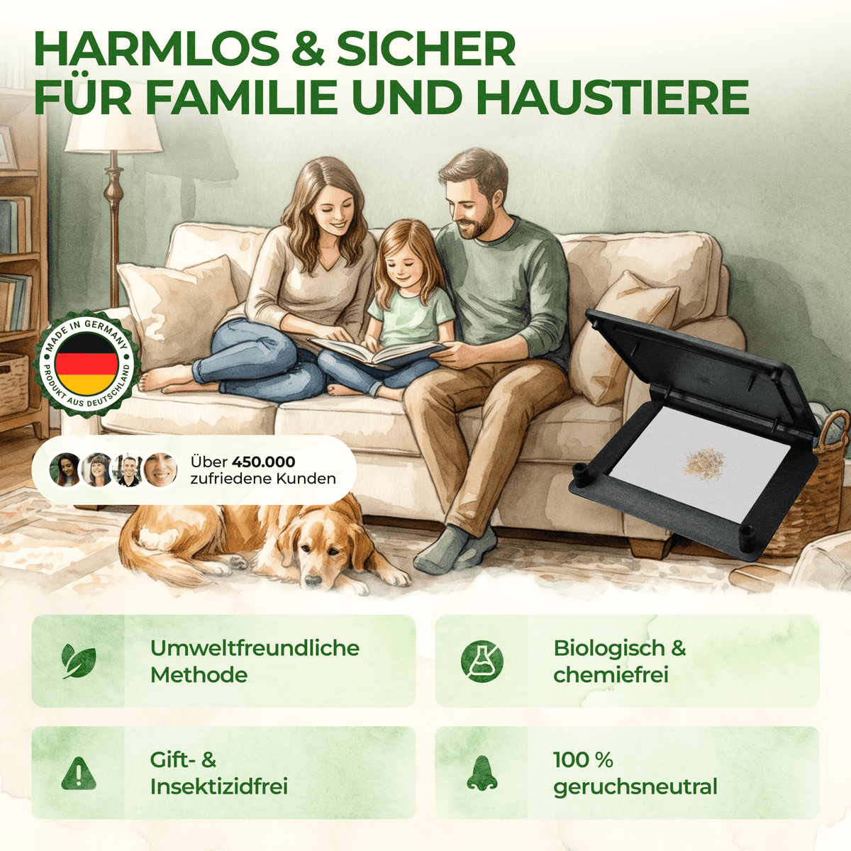 Pelzkäfer Falle - Green Guardia - Ihr Experte für Schädlinge und Pflanzen