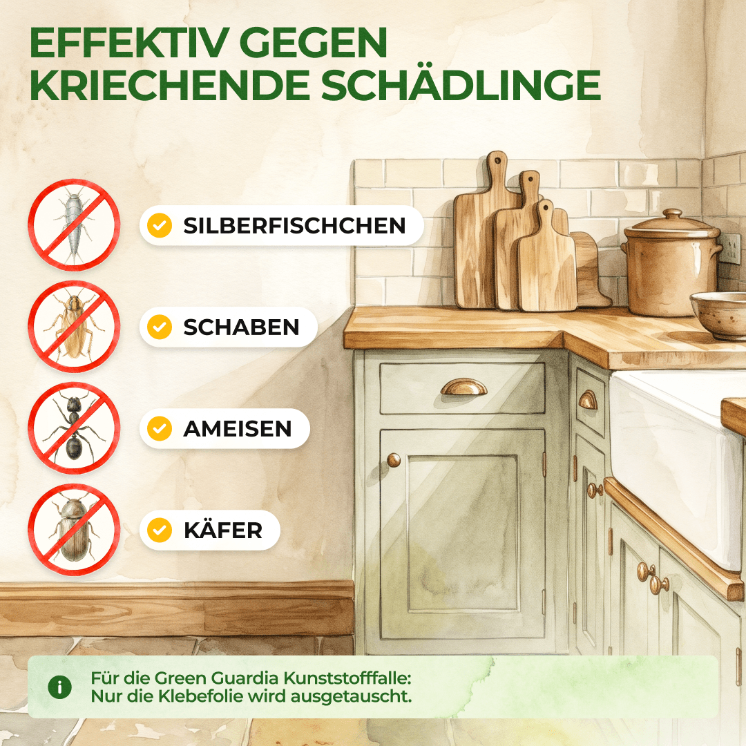Pheromon-Lockstoff Ersatzfolien (3x Stück) - Green Guardia - Ihr Experte für Schädlinge und Pflanzen
