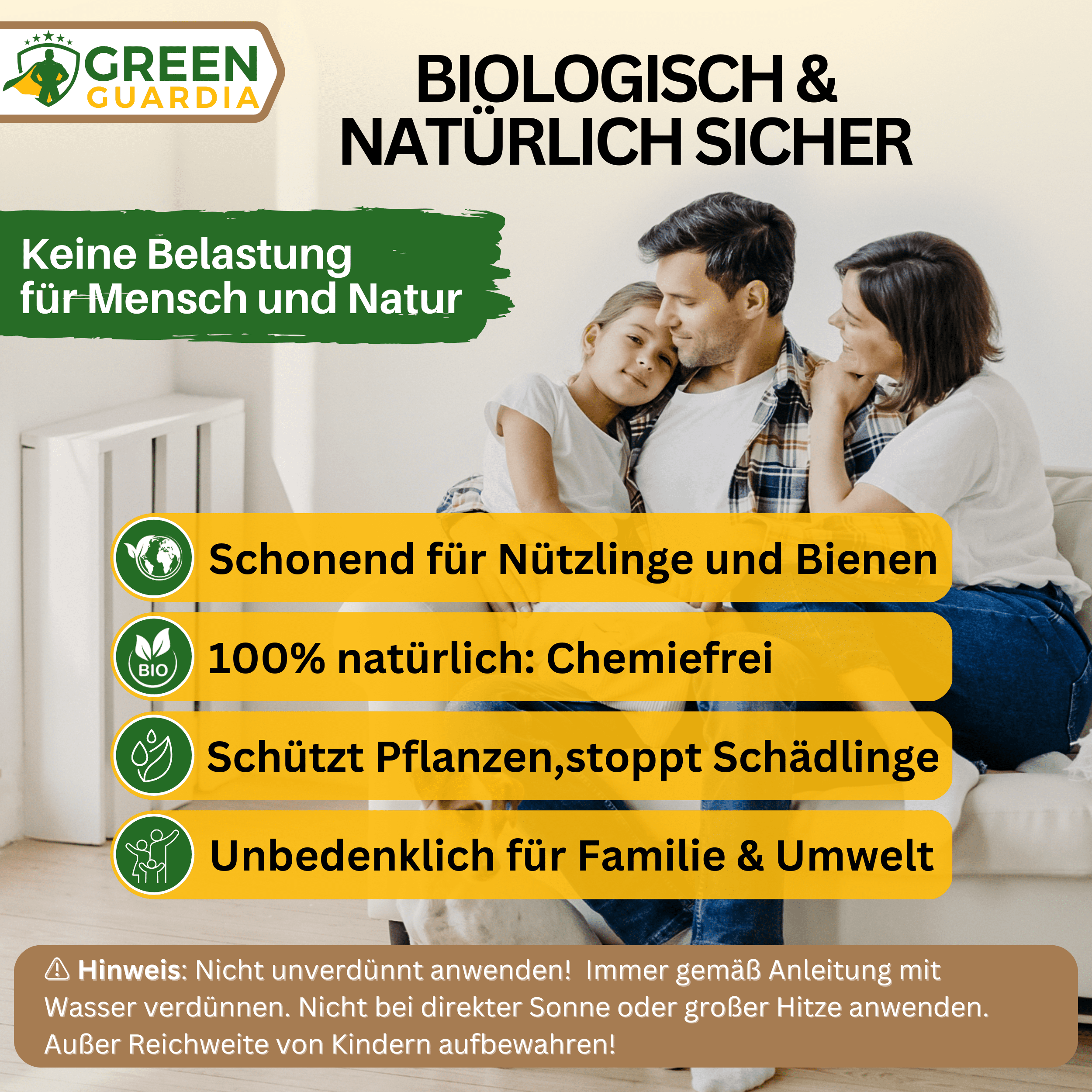 Power Neemöl gegen Spinnmilben - Green Guardia - Ihr Experte für Schädlinge und Pflanzen