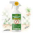Spray répulsif concentré contre les lépismes argentés et les poissons-papiers-500 ml