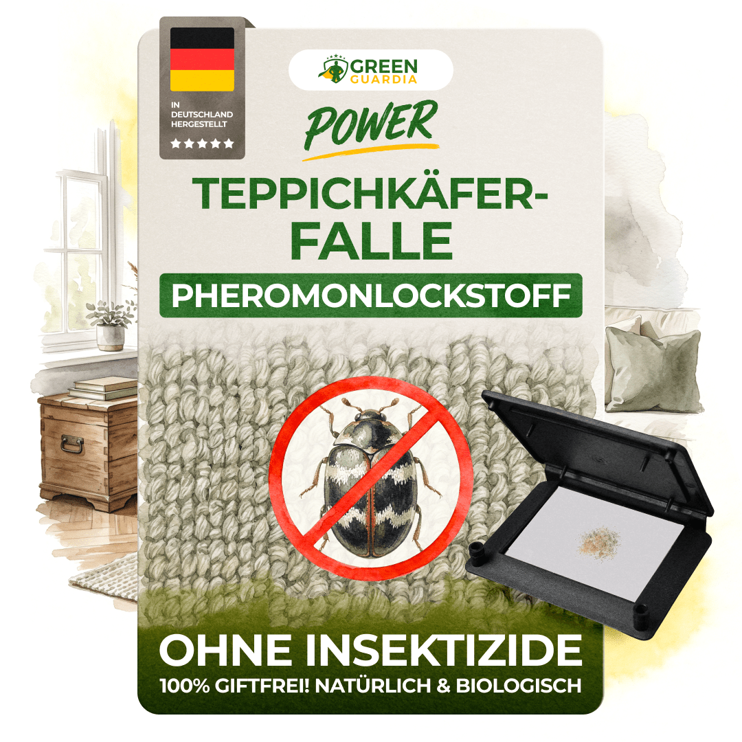 Teppichkäfer Falle - Green Guardia - Ihr Experte für Schädlinge und Pflanzen
