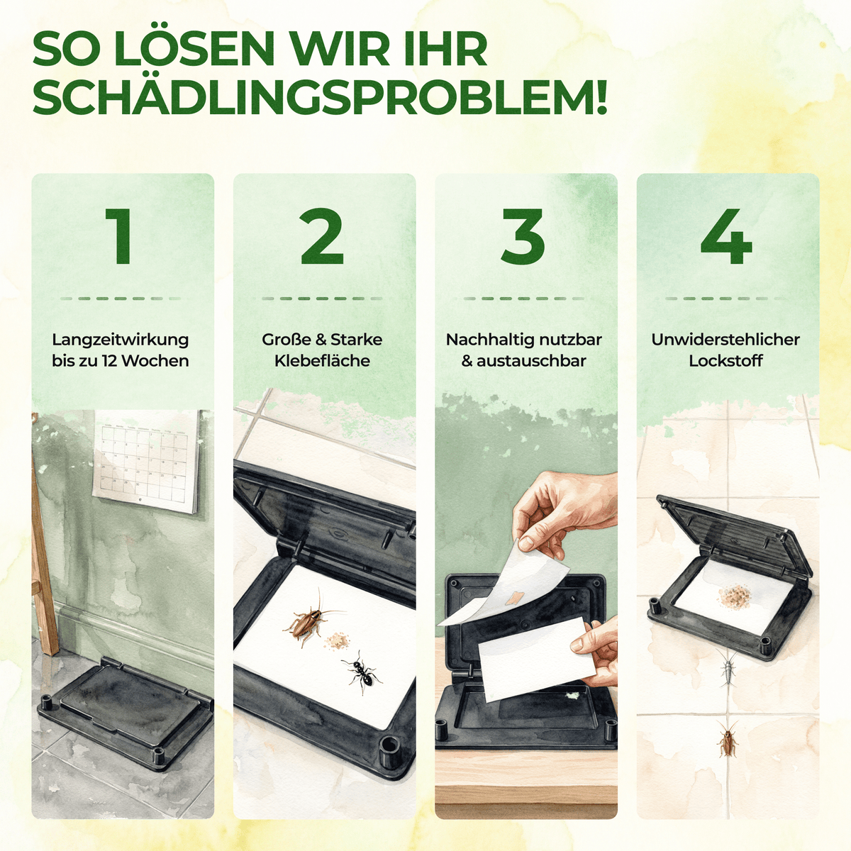 Ungeziefer / Insekten Falle - Green Guardia - Ihr Experte für Schädlinge und Pflanzen