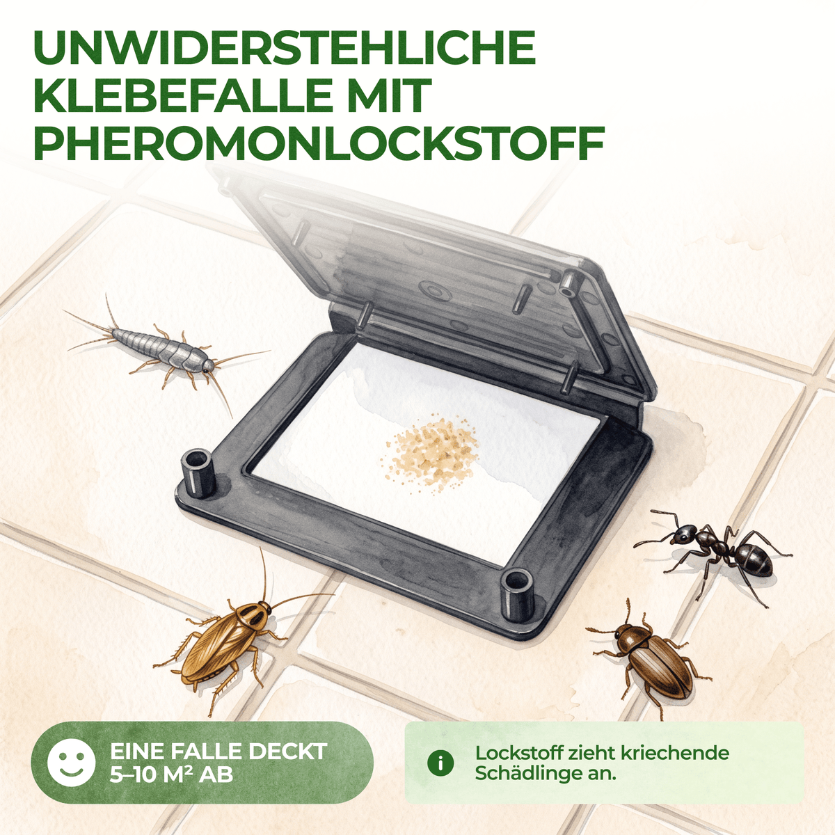 Ungeziefer / Insekten Falle - Green Guardia - Ihr Experte für Schädlinge und Pflanzen