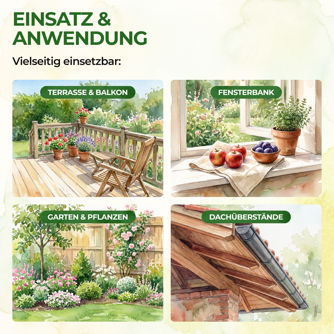 Wespen-Abwehrspray Power-Konzentrat - 500ml - Green Guardia - Ihr Experte für Schädlinge und Pflanzen