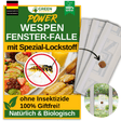 Wespen Fenster-Falle