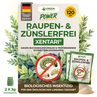 XenTari® Zünslerfrei & Raupenfrei, 2 x 3g